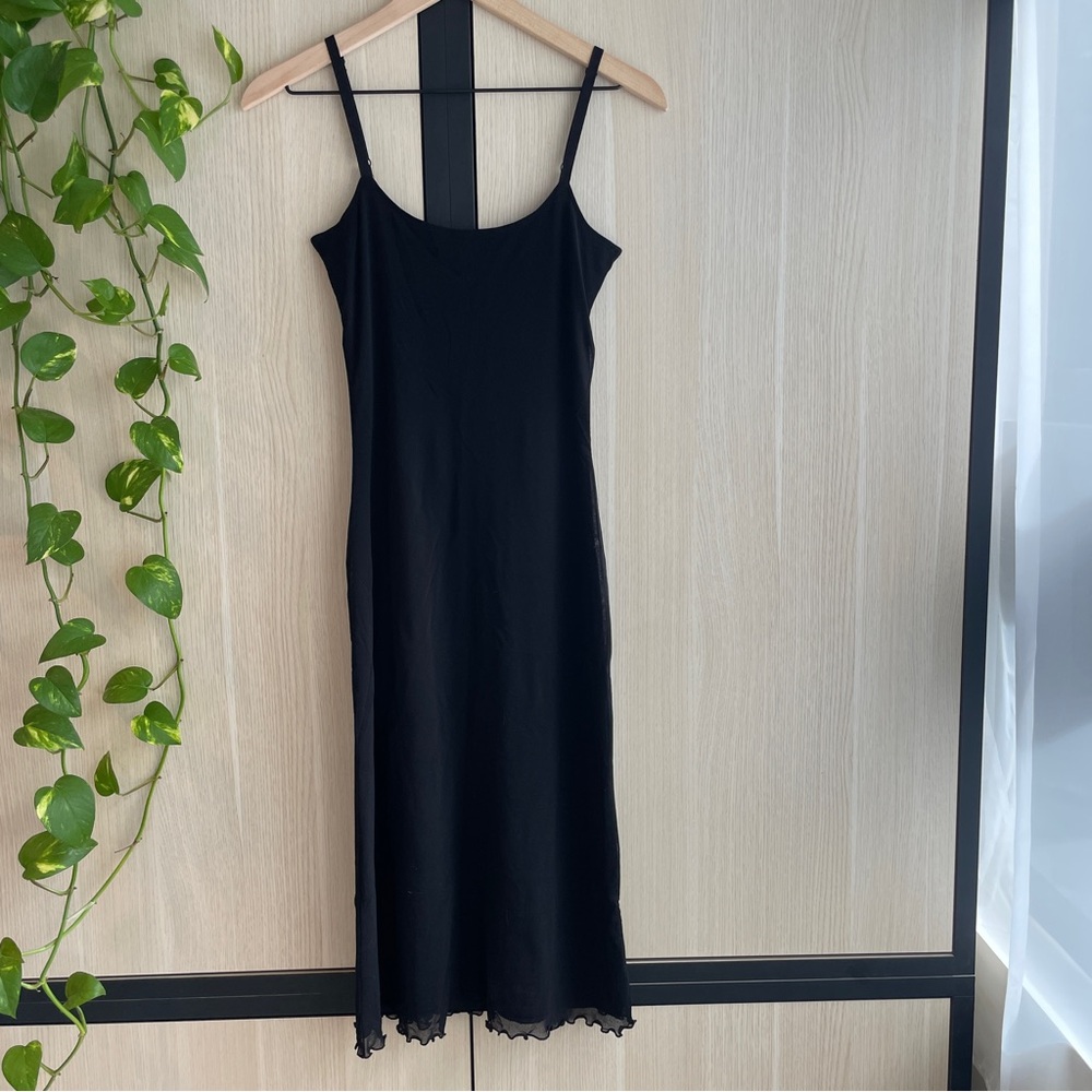 Vintagee Mesh Body Con Dress